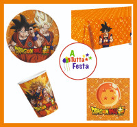 KIT FESTA DRAGON BALL X24 PERSONE 